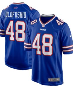 Edefuan Ulofoshio Buffalo Bills  Game Jersey   Royal
