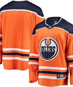 Edmonton Oilers Fanatics Breakaway Home Jersey  Orange