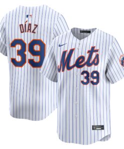 Edwin Diaz New York MetsHome Limited Player Jersey  White