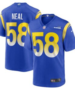 Eli Neal Los Angeles Rams  Game Jersey   Royal