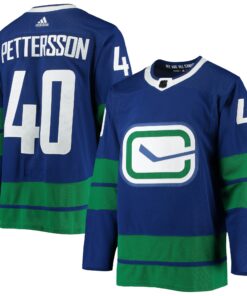 Elias Pettersson Vancouver Canucks 202021 Authentic Alternate Player Jersey  Blue