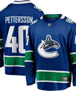 Elias Pettersson Vancouver Canucks Fanatics Home Breakaway Jersey  Blue