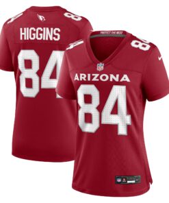 Elijah Higgins Arizona Cardinals  Women_s Team Game Jersey   Cardinal