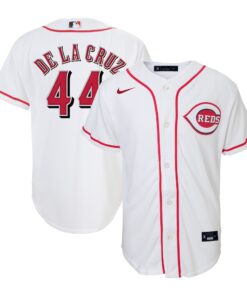 Elly De La Cruz Cincinnati RedsToddler Home Replica Jersey  White