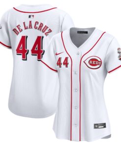 Elly De La Cruz Cincinnati RedsWomen_s Home Limited Player Jerseynbspâ€“ White