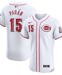 Emilio Pagan Cincinnati RedsHome Elite Player Jersey  White