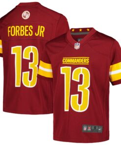 Emmanuel Forbes Jr. Washington Commanders  Youth Game Jersey  Burgundy