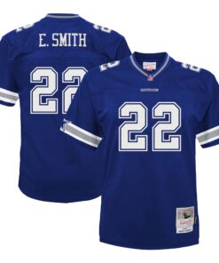 Emmitt Smith Dallas Cowboys Mitchell amp Ness Preschool 1996 Retired Player Legacy Jersey  Navy