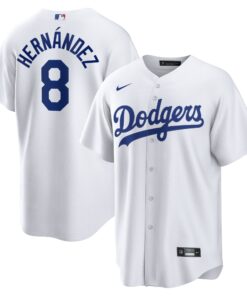 Enrique Hernandez Los Angeles DodgersHome Replica Player Jersey  White
