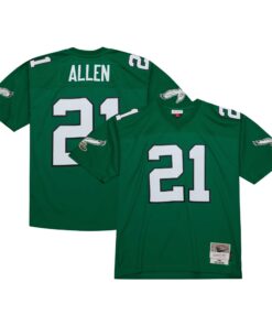 Eric Allen Philadelphia Eagles Mitchell amp Ness Legacy Replica Jersey  Kelly Green