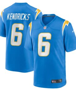 Eric Kendricks Los Angeles Chargers  Game Player Jersey  Powder Blue 1