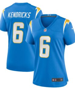 Eric Kendricks Los Angeles Chargers  Women_s Game Player Jersey  Powder Blue