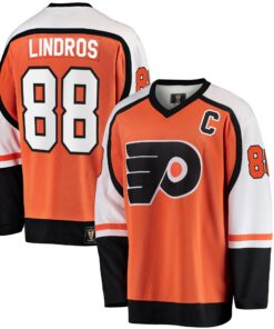 Eric Lindros Philadelphia Flyers Fanatics Premier Breakaway Retired Player Jersey  Orange