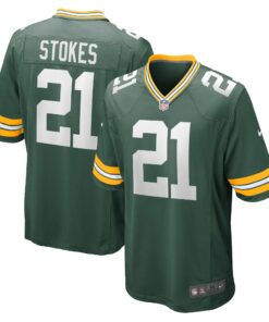 Eric Stokes Green Bay Packers  Player Game Jersey  Green