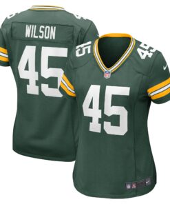 Eric Wilson Green Bay Packers  Women_s Home Game Player Jersey  Green