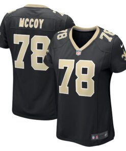 Erik Mccoy New Orleans Saints  Women_s Game Jersey  Black