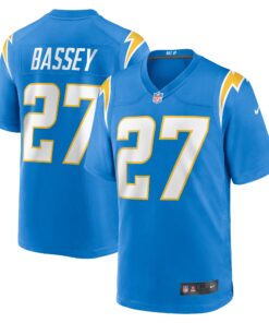 Essang Bassey Los Angeles Chargers   Game Jersey   Powder Blue