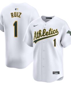 Esteury Ruiz Oakland AthleticsHome Limited Player Jersey  White