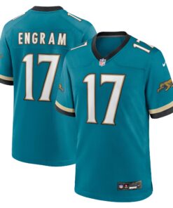 Evan Engram Jacksonville Jaguars  Prowler Throwback Player Game Jersey  Teal