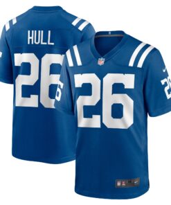Evan Hull Indianapolis Colts  Team Game Jersey   Royal 1