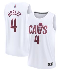 Evan Mobley Cleveland Cavaliers Fanatics Fast Break Replica Jersey - Association Edition - White
