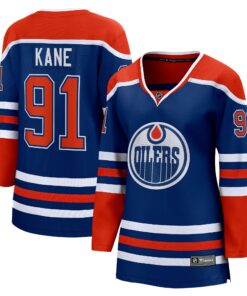 Evander Kane Edmonton Oilers Fanatics Women_s Home Breakaway Player Jersey  Royal