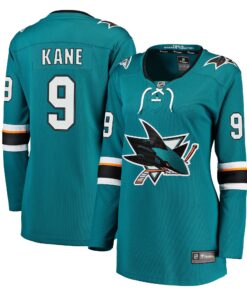 Evander Kane San Jose Sharks Fanatics Women_s Premier Breakaway Player Jersey  Teal