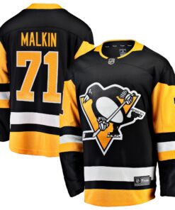 Evgeni Malkin Pittsburgh Penguins Fanatics Home Breakaway Jersey  Black