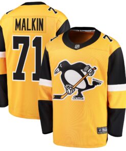 Evgeni Malkin Pittsburgh Penguins Fanatics Youth Alternate Breakaway Player Jersey  Gold