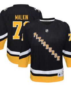 Evgeni Malkin Pittsburgh Penguins Youth 202122 Alternate Replica Player Jersey  Black