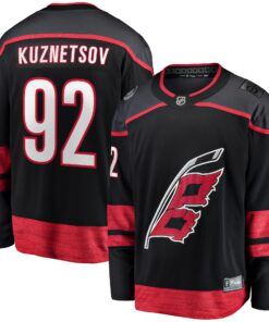 Evgeny Kuznetsov Carolina Hurricanes Fanatics Home Breakaway Jersey  Black