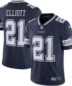 Ezekiel Elliott Dallas Cowboys  Vapor Limited Jersey  Navy