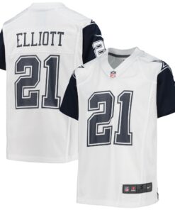 Ezekiel Elliott Dallas Cowboys  Youth Alternate Game Jersey  White