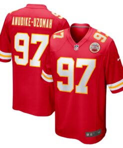 Felix AnudikeUzomah Kansas City Chiefs  2023 NFL Draft First Round Pick Game Jersey  Red