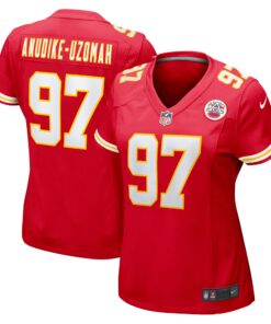Felix AnudikeUzomah Kansas City Chiefs  Women_s Player Jersey  Red