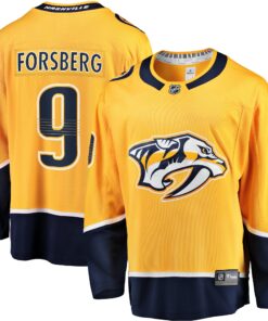 Filip Forsberg Nashville Predators Fanatics Home Breakaway Jersey  Gold 1