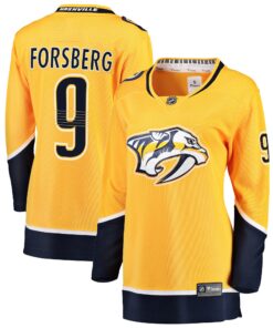 Filip Forsberg Nashville Predators Fanatics Women_s Breakaway Player Jersey  Gold