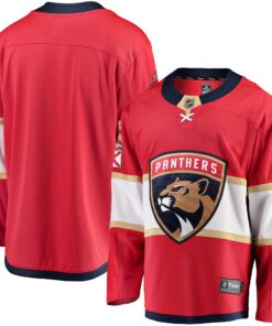 Florida Panthers Fanatics Breakaway Home Jersey  Red