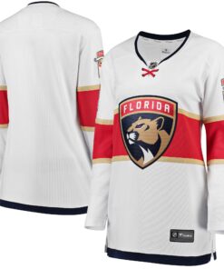 Florida Panthers Fanatics Women_s Away Breakaway Jersey  White