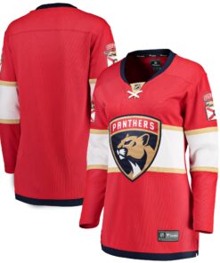 Florida Panthers Fanatics Women_s Breakaway Home Jersey  Red