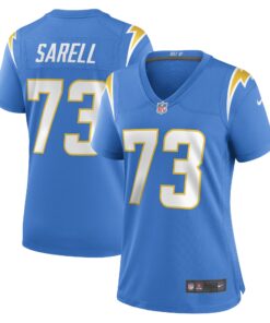 Foster Sarell Los Angeles Chargers  Women_s Game Player Jersey  Powder Blue