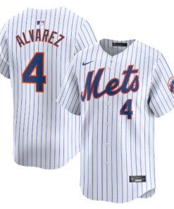 Francisco Alvarez New York MetsHome Limited Player Jersey  White