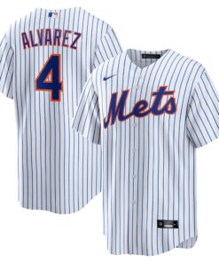 Francisco Alvarez New York MetsReplica Player Jersey  White