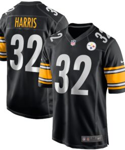 Franco Harris Pittsburgh Steelers  Game Retired Player Jersey  Black