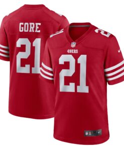 Frank Gore San Francisco 49ers  Retired Player Game Jersey  Scarlet