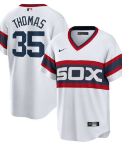 Frank Thomas Chicago White SoxHome Cooperstown Collection Player Jersey  White