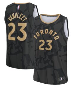 Fred VanVleet Toronto Raptors Fanatics Fastbreak Jersey - City Edition - Black