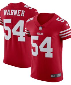 Fred Warner San Francisco 49ers  Vapor Elite Jersey  Scarlet