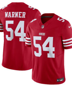 Fred Warner San Francisco 49ers  Vapor F.U.S.E. Limited Jersey  Scarlet
