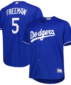 Freddie Freeman Los Angeles Dodgers Big amp Tall Replica Player Jersey  Royal